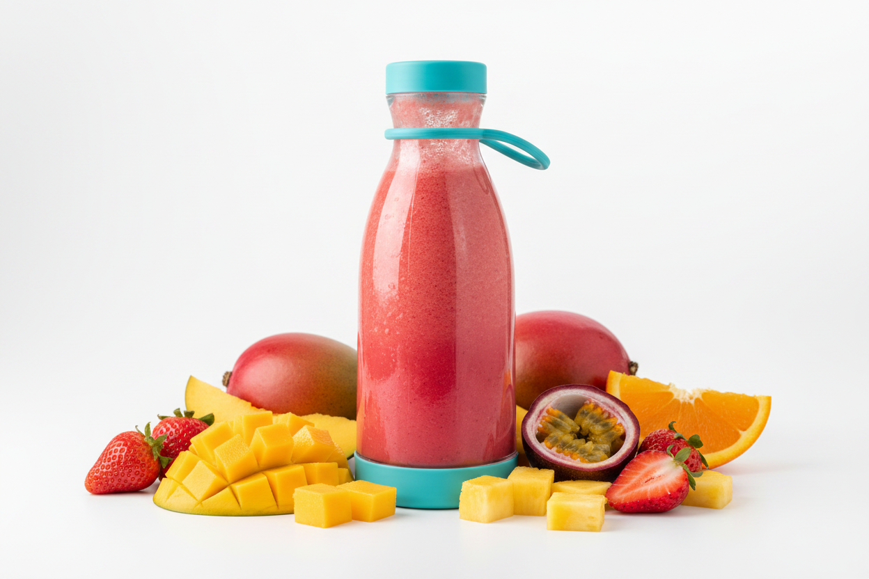 Batido de Frutas Fresco: Vitaminas y Sabor en un Solo Vaso