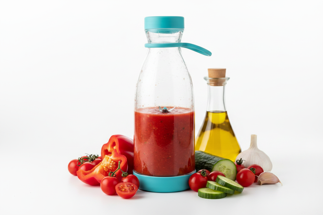 Gazpacho de Tomates Cherry: Receta Mediterránea con BatiFresh