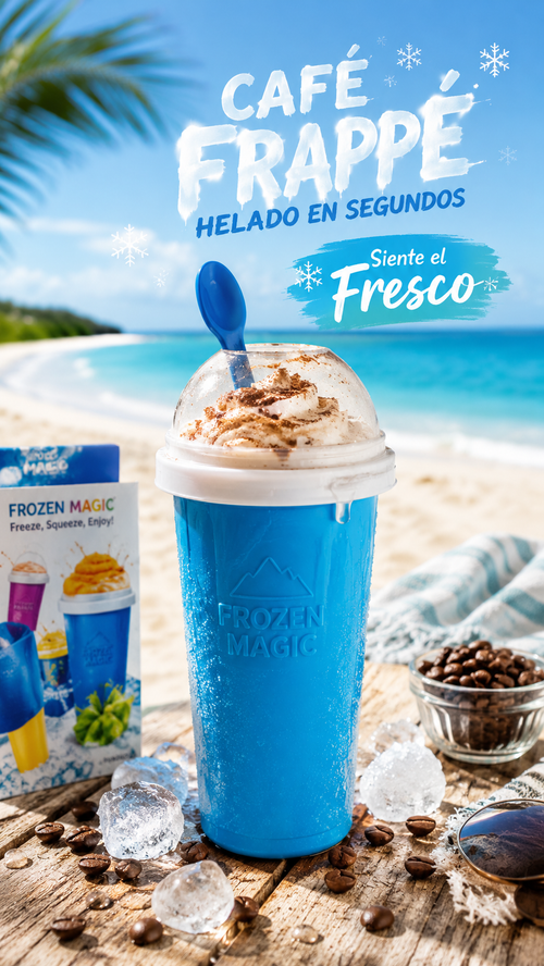 GraniFresh™ | Vaso Mágico para Granizados Instantáneos