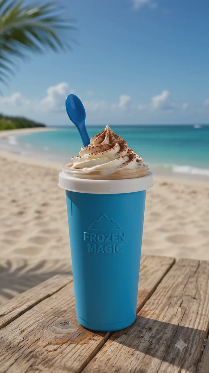 GraniFresh™ | Vaso Mágico para Granizados Instantáneos