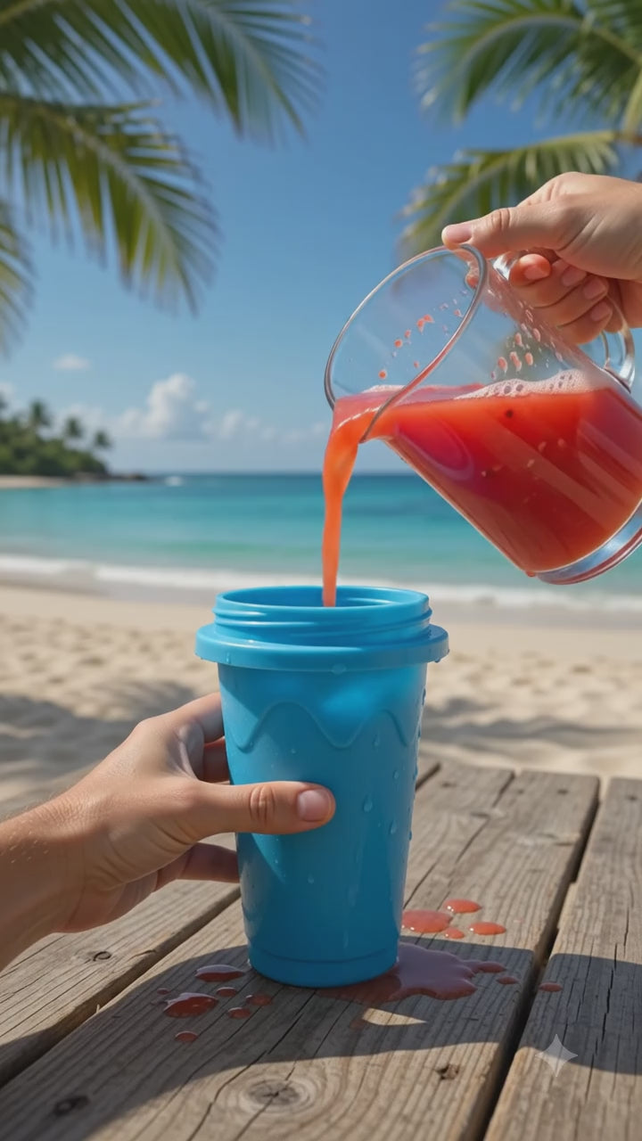 GraniFresh™ | Vaso Mágico para Granizados Instantáneos